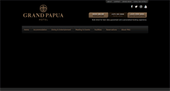 Desktop Screenshot of grandpapuahotel.com.pg